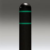 Black Dome-Top Post Covers