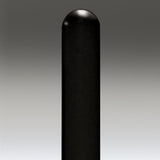 Black Dome-Top Post Covers