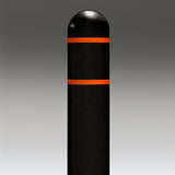 Black Dome-Top Post Covers