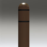 Brown Dome-Top Post Covers