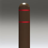 Brown Dome-Top Post Covers