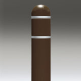 Brown Dome-Top Post Covers