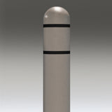 Gray Dome-Top Post Covers
