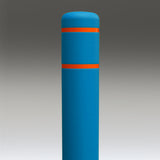 Light Blue Flat-Top Post Covers