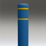 Medium Blue Flat-Top Post Covers