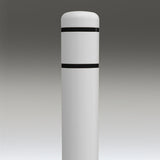 White Flat-Top Post Covers