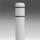 White Flat-Top Post Covers