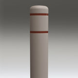 Medium Gray Flat-Top Post Covers