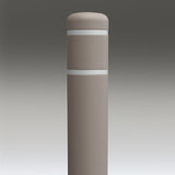 Medium Gray Flat-Top Post Covers